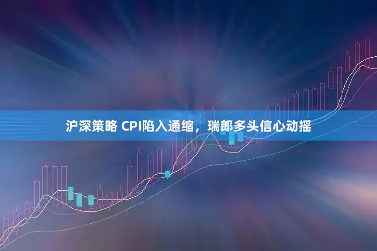 沪深策略 CPI陷入通缩，瑞郎多头信心动摇