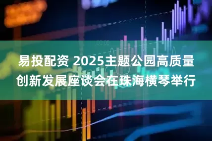 易投配资 2025主题公园高质量创新发展座谈会在珠海横琴举行