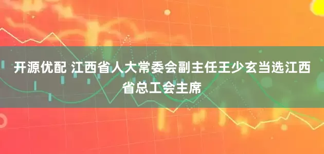 开源优配 江西省人大常委会副主任王少玄当选江西省总工会主席